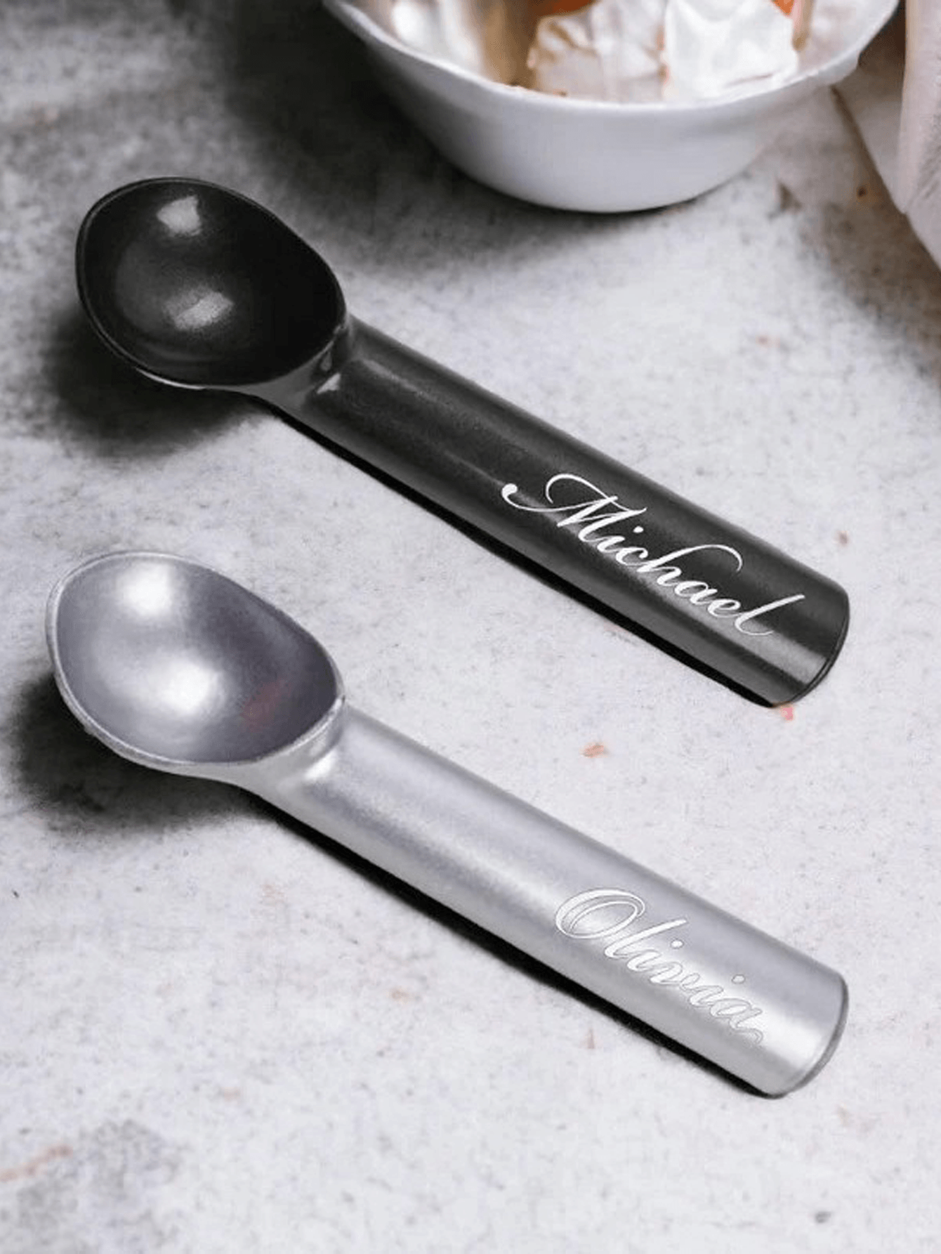 Aluminum Personalized Ice Cream Scoop